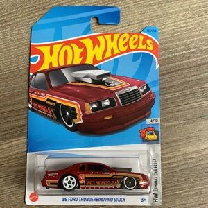 Hot Wheels 1986 Ford Thunderbird Pro Stock 80s Drag Race Car Hotwheels New 2023